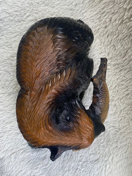 ไม้แกะหมีคาบปลาแซลม่อน รูปที่ 10