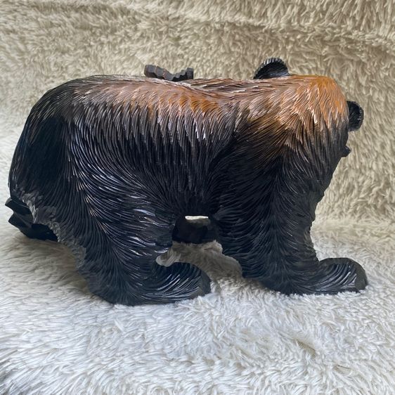 ไม้แกะหมีคาบปลาแซลม่อน รูปที่ 12