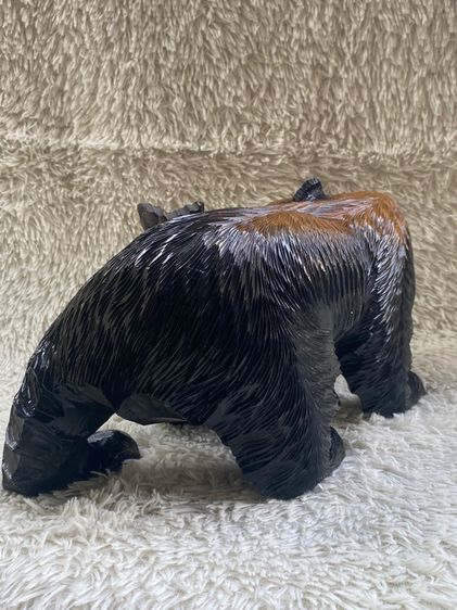 ไม้แกะหมีคาบปลาแซลม่อน รูปที่ 7