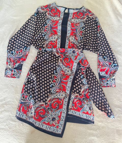 Zara ชุดเดรสลายสวย สไตล์ Bohemian