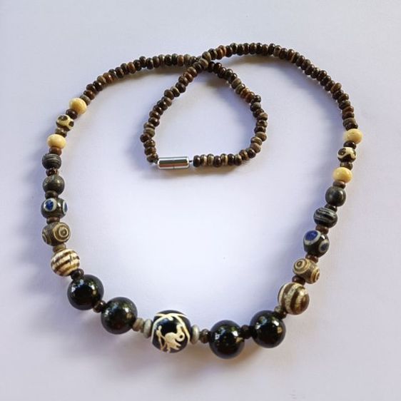 สร้อยลูกปัดโบราณหิน งานทำมือ รูปที่ 5