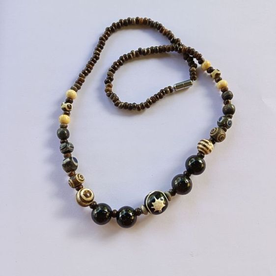 สร้อยลูกปัดโบราณหิน งานทำมือ รูปที่ 7