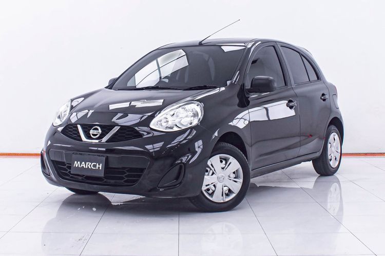 รถ Nissan March 1.2 S สี ดำ