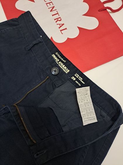 กางเกงสแลคขายาวสีกรม แบรนด์ Giordano‼️ รูปที่ 4