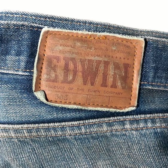 กางเกงยีนส์ ริมแดง EDWIN 505 Tokyo Japan มือสอง รูปที่ 3