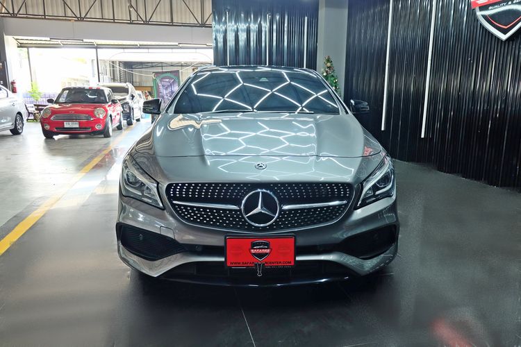 Mercedes-Benz CLA-Class 2018 CLA250 AMG Sedan เบนซิน เกียร์อัตโนมัติ เทา รูปที่ 2