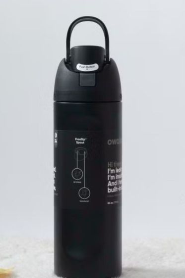 แก้ Owala ของแท้ 24 Oz สีดำล้วน สภาพ 99.5 รูปที่ 5