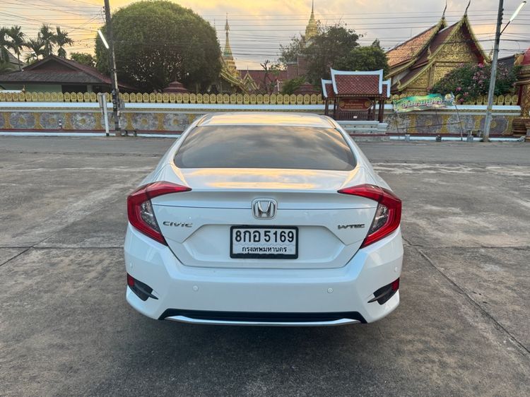 Honda Civic 2019 1.8 EL i-VTEC Sedan เบนซิน ไม่ติดแก๊ส เกียร์อัตโนมัติ ขาว รูปที่ 3