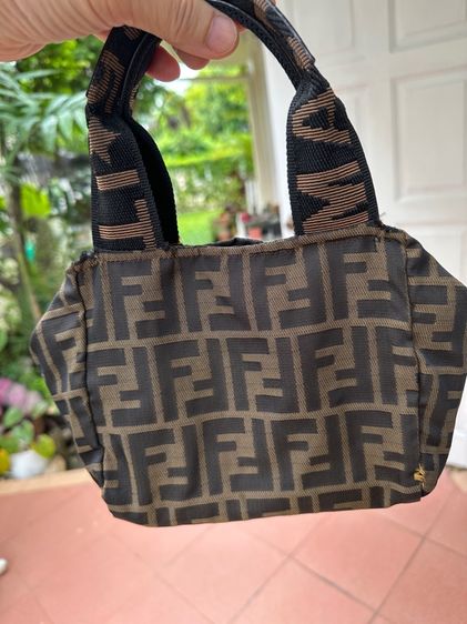 ไม่ระบุ น้ำตาล ผ้า Fendi แท้