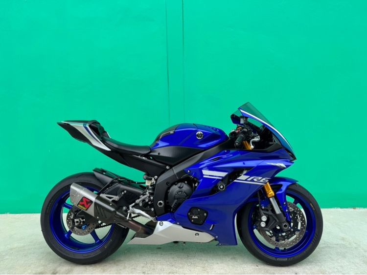YZF YAMAHA R6 สีน้ำเงิน 2017 รถสวย