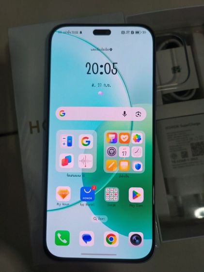 ขายแล้วHonor 400 Lite แรม12รอม256มือ1 แถมHonor  Smart  Band 9ครบกล่อง รูปที่ 3