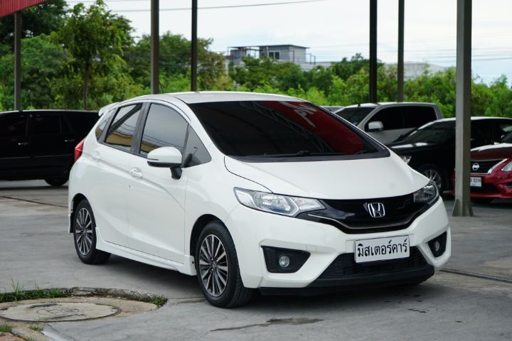 Honda Jazz 2014 1.5 SV Plus i-VTEC Sedan เบนซิน ไม่ติดแก๊ส เกียร์อัตโนมัติ ขาว รูปที่ 3
