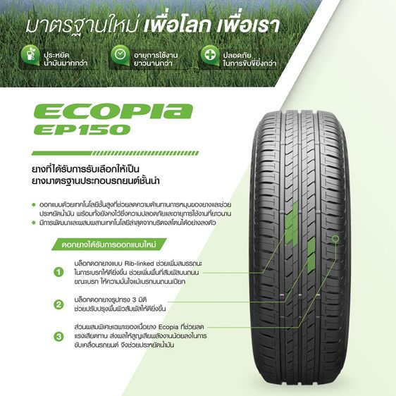 ❤️ยาง 205 55 r17 ปี 23 Bridgestone สวยสวย รูปที่ 15