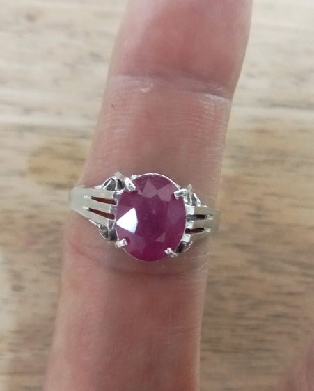 แหวนเงินแท้พลอยแท้ รูปที่ 3