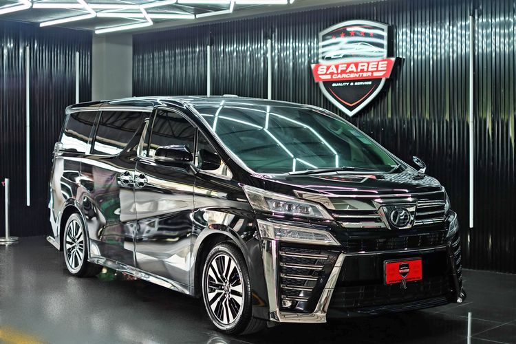 รถ Toyota Vellfire 2.4 Z G Edition สี ดำ