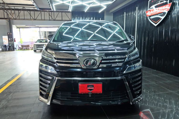 Toyota Vellfire 2018 2.4 Z G Edition Utility-car เบนซิน เกียร์อัตโนมัติ ดำ รูปที่ 2