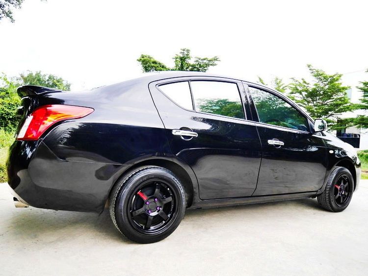 Nissan Almera 2013 1.2 V Sedan เบนซิน ไม่ติดแก๊ส เกียร์อัตโนมัติ ดำ รูปที่ 4