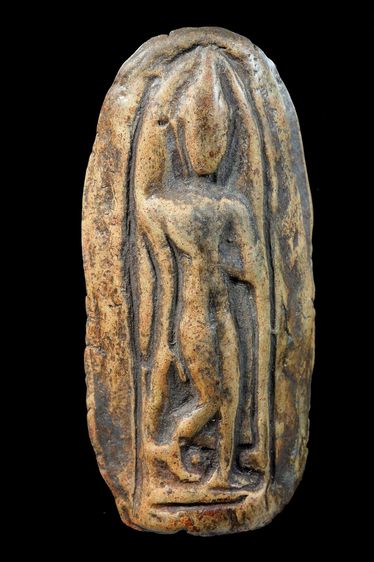 พระกำเเพงลีลาเม็ดขนุน AA122