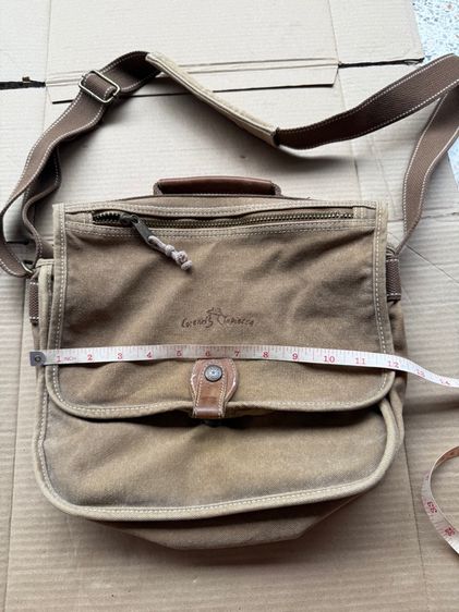 กระเป๋าถือสะพายผ้าแคนวาส หนา สวย ไม่มีตำหนิ 