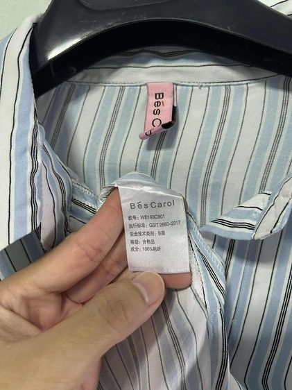 🌈 เสื้อเชิ้ต เสื้อโปโล แขนยาว 👉งานญี่ปุ่น แท้💯 🌈 รูปที่ 11