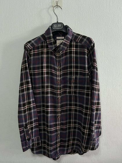 🌈 เสื้อลายสก๊อต เสื้อเชิ้ตแขนยาว แบรนด์ American Eagle(อเมริกันอีเกิ้ล) แบรนด์แท้💯แบรนด์ดัง💯 🌈