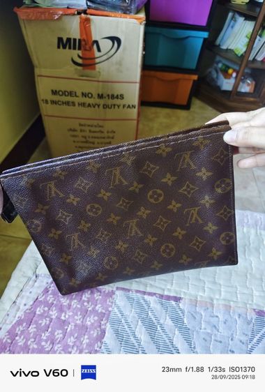 Vintage Louis Vuitton Clutch bagแท้ รูปที่ 3