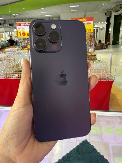 14promax  256gb ม่วง มีรอยเคสกัดขอบเครื่อง