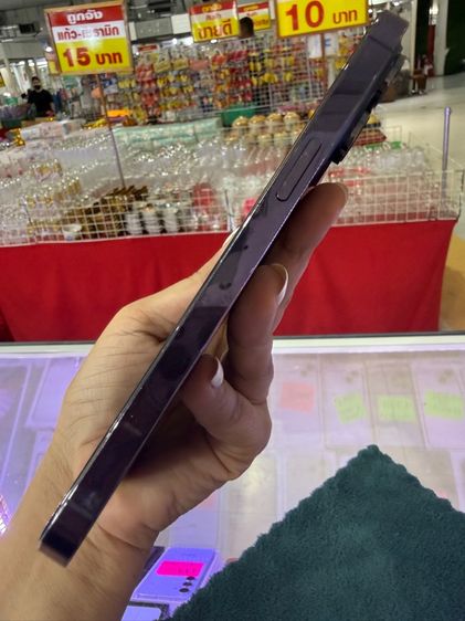 14promax  256gb ม่วง มีรอยเคสกัดขอบเครื่อง รูปที่ 3