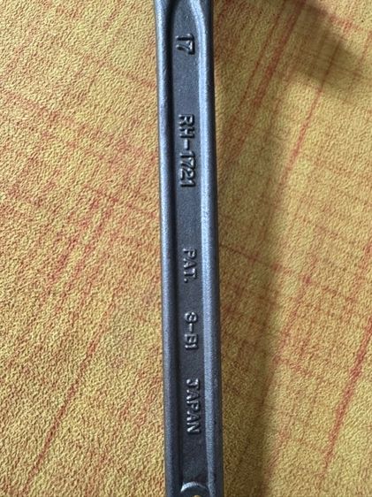 ประแจกรอกแกรกหางหนูเบอร์ 17-21 ญี่ปุ่น รูปที่ 2