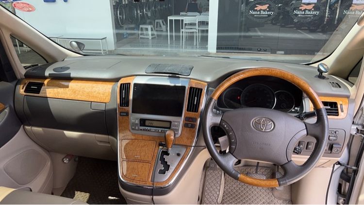 Toyota Alphard 2006 3.0 V6 Van เบนซิน LPG เกียร์อัตโนมัติ เทา รูปที่ 3