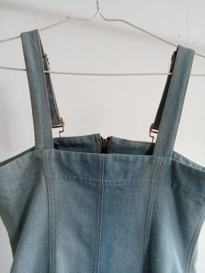 ชุดกระโปรงยีน สุภาพใหม่ 80 เปอร์เซ็นต์ รูปที่ 2