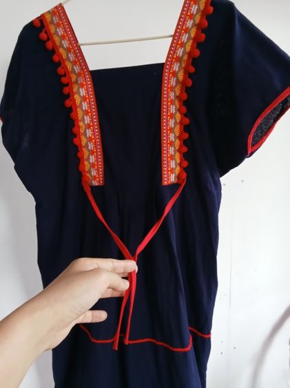 ชุดกระโปรงสไตล์สาวเหนือ สภาพใหม่ 95 เปอร์เซ็นต์ รูปที่ 9