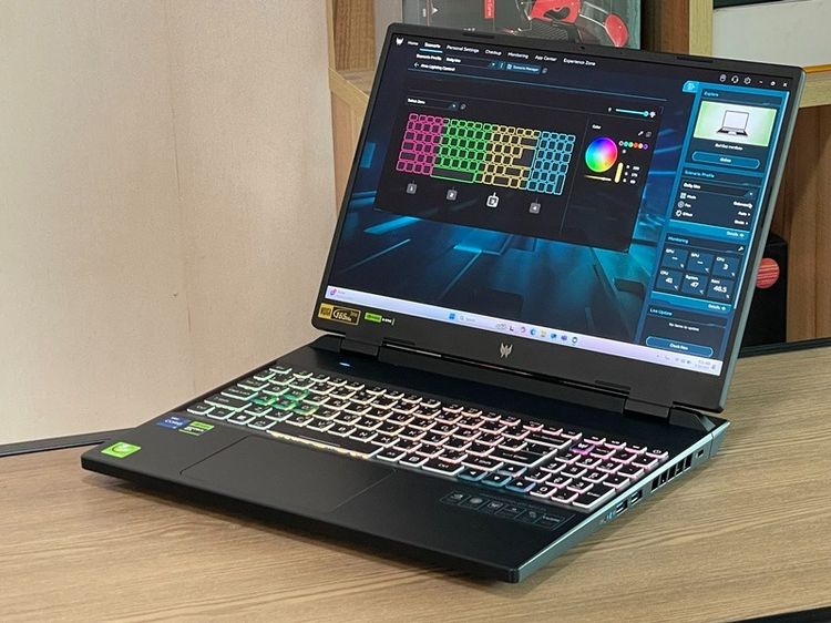 Acer Predator Helios Neo 16 PHN16-71-921N i9-13900HX SSD1TB RAM16GB RTX 4060 (8GB GDDR6) 140 Watt TGP สินค้ามือสอง ประกันศูนย์ รูปที่ 2