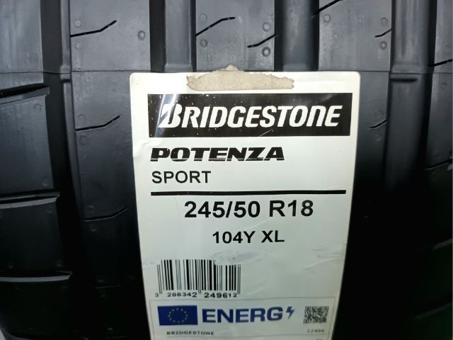 Bridgestone 245 50 18 ปลายปี24 ยางใหม่ค้างปี ประกันบวม 2 ปี ใส่ฟรี-ส่งฟรี ชุดละ 25000.- รูปที่ 2