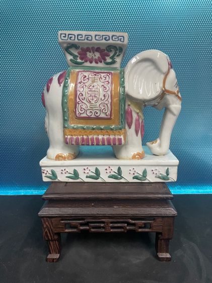 รูปปั้นช้าง งานเก่าจากประเทศจีน  รูปที่ 3