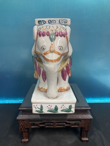 รูปปั้นช้าง งานเก่าจากประเทศจีน  รูปที่ 2