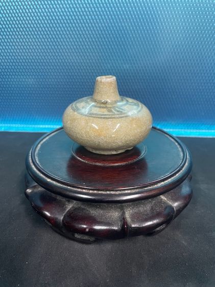 กระปุก ลายดำใต้เคลือบ เตาป่ายาง สุโขทัย