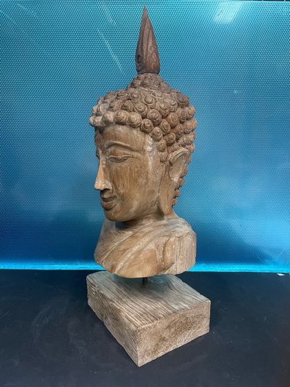 งานแกะสลักไม้ พร้อมฐาน รูปที่ 2