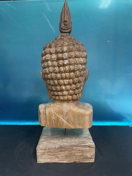 งานแกะสลักไม้ พร้อมฐาน รูปที่ 4