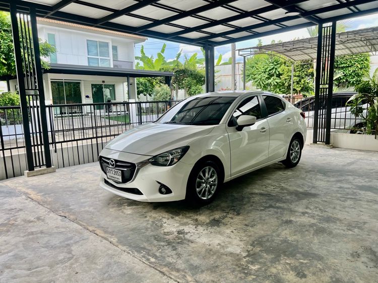 Mazda Mazda 2 2017 1.3 Sports High Connect Sedan เบนซิน ไม่ติดแก๊ส เกียร์อัตโนมัติ ขาว รูปที่ 3