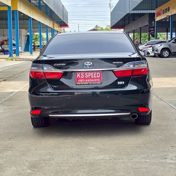 Toyota Camry 2015 2.5 Hybrid Premium Sedan ไฮบริด ไม่ติดแก๊ส เกียร์อัตโนมัติ ดำ รูปที่ 4