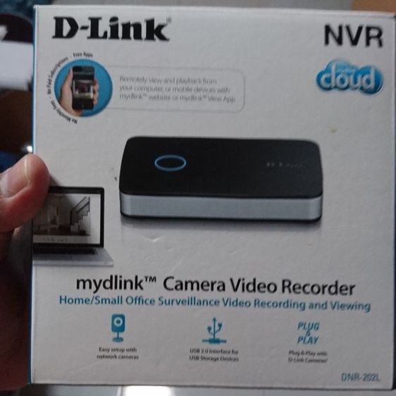 กล่องบันทึก DLink 202L, Record Video กล้อง dlink 8ตัวไร้สาย สภาพดี
