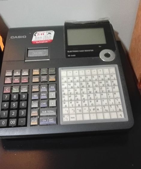 เครื่องเก็บเงิน ราคาถูก Casio รูปที่ 6