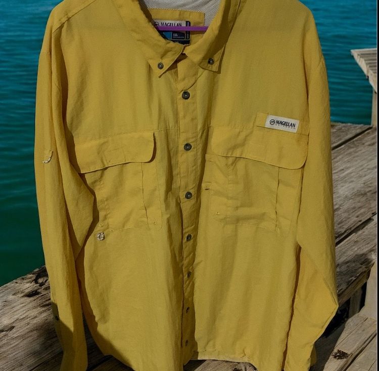 เสื้อตกปลาแบรน magellan Outdoors shirt mens