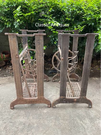 ขาจักร SINGER เก่าสะสม รูปที่ 13