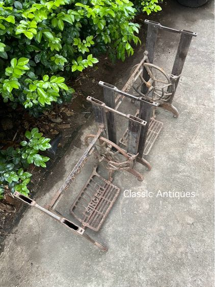 ขาจักร SINGER เก่าสะสม รูปที่ 6