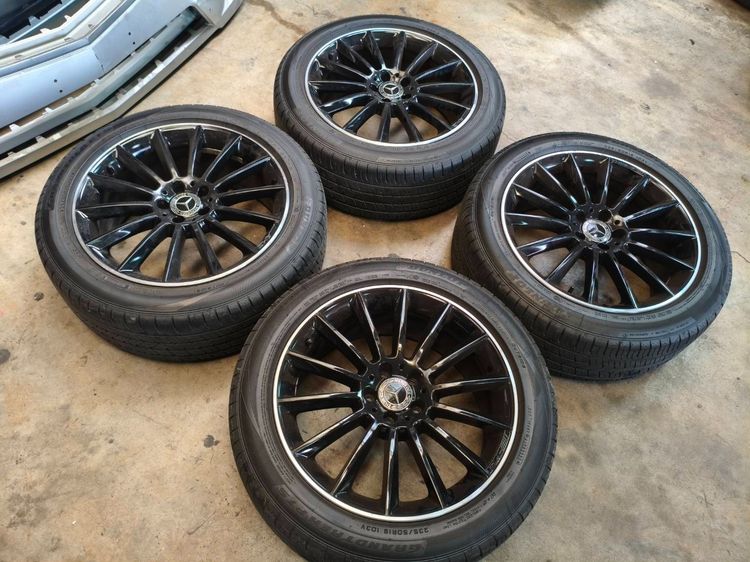 ล้อเบ็นซ์ ล้อBenz GLA-Class W156 AMG แท้ ลายก้านบิด ขอบ19" พร้อมยาง ใส่ Benz ได้หลายรุ่น รูปที่ 3