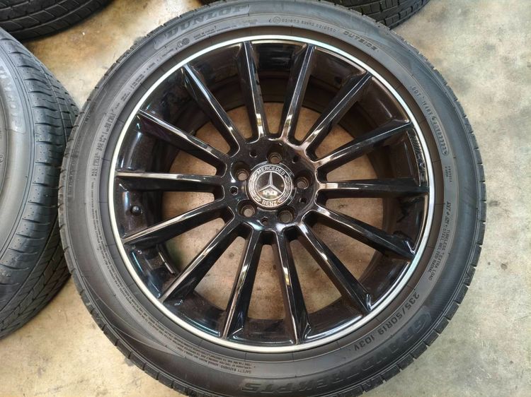 ล้อเบ็นซ์ ล้อBenz GLA-Class W156 AMG แท้ ลายก้านบิด ขอบ19" พร้อมยาง ใส่ Benz ได้หลายรุ่น รูปที่ 4