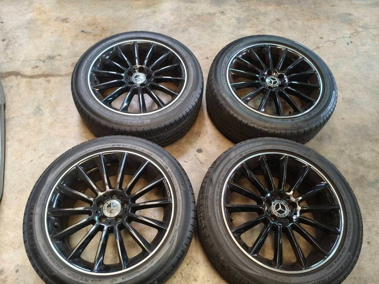 ล้อเบ็นซ์ ล้อBenz GLA-Class W156 AMG แท้ ลายก้านบิด ขอบ19" พร้อมยาง ใส่ Benz ได้หลายรุ่น รูปที่ 2