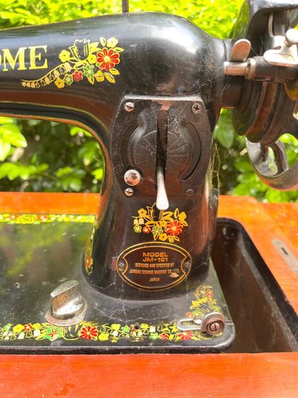 ขาจักร SINGER พร้อมหัวจักร โบราณสะสม รูปที่ 10